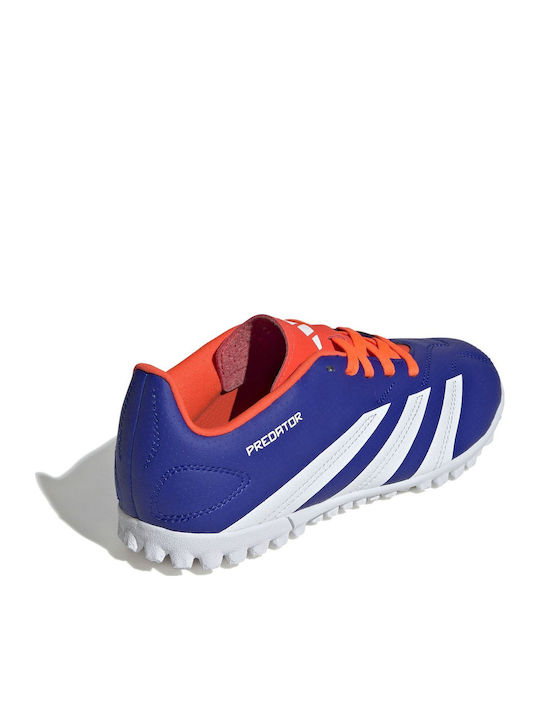 Predator Club Kids Turf Soccer Shoes Lucid Blue / Cloud White / Solar Red