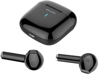 Awei T26 Earbud Bluetooth Handsfree Earphones with Charging Case Blacα