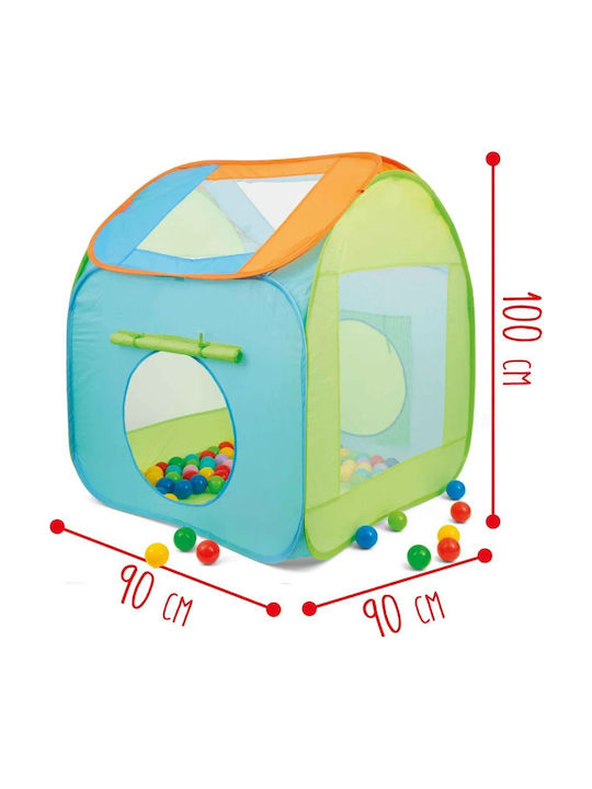 Children's Play Tent Play Area Balls Pool 2 in 1 100 Balls 8620b