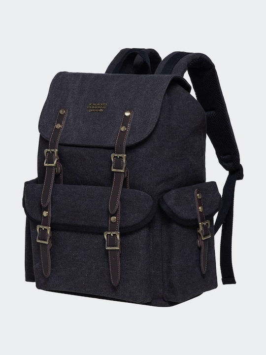Kaukko Backpack 23lt Black Canvas