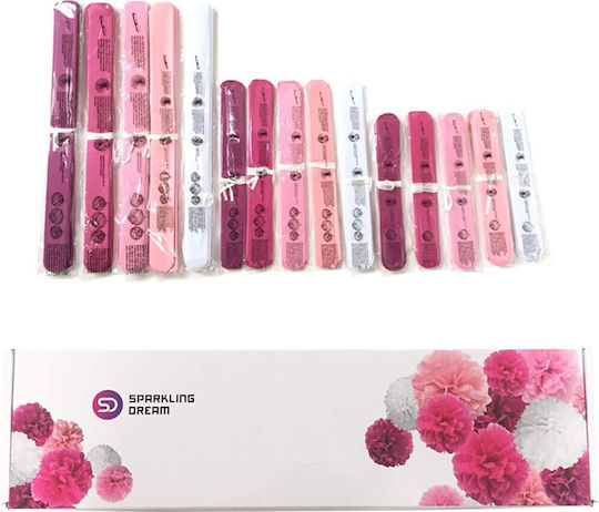 Sparkling Dream Pom Pom Hängendes Ornament für Party 15 Stück