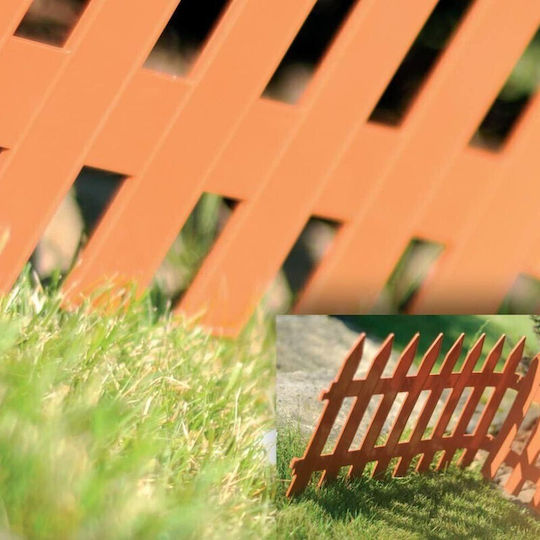 Garduri din Plastic în Culoarea Maro 35cm x 3.2m