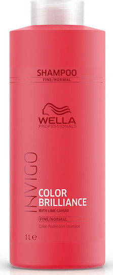Wella Invigo Color Brilliance Fine / Normal Hair Shampoos Reconstruction/Nourishment & Shine for Coloured Hair 1000ml