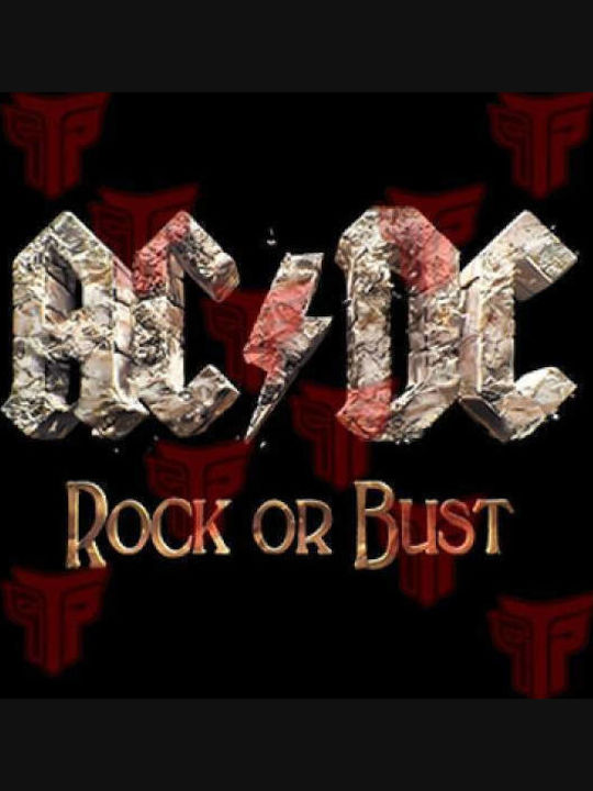 Takeposition Acdc Rock Rashguard AC/DC Portocalie Din bumbac