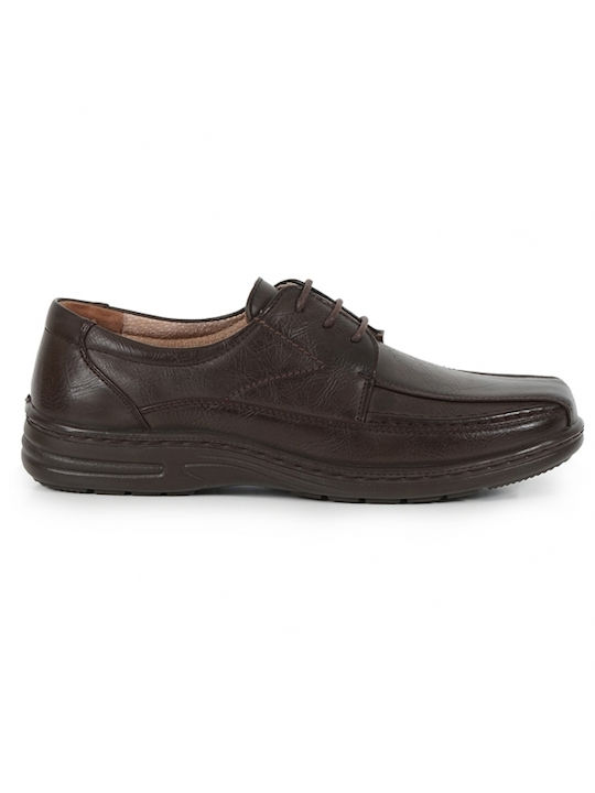 MEN'S LACE UP - Brown 23910