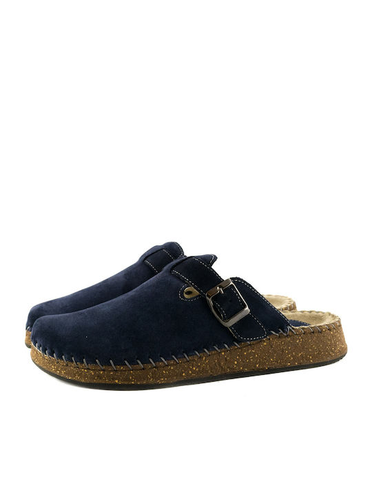 23010 GREEN HILL Women's Winter Slippers Blue