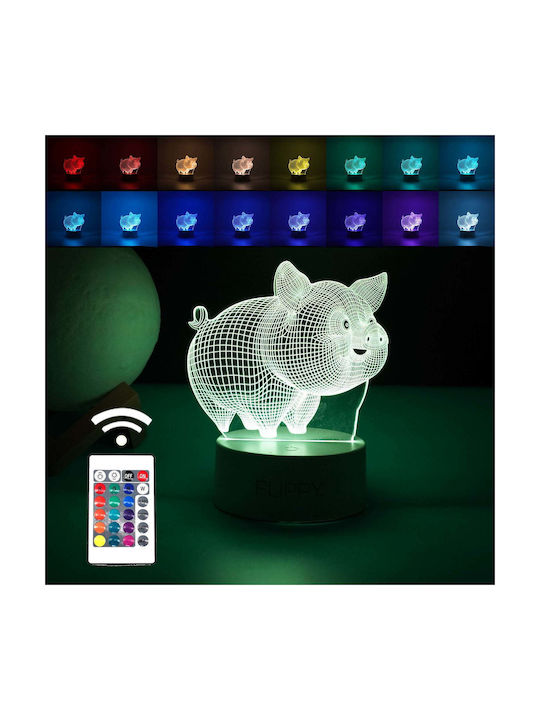 Lustră Decorativă Iluzie 3D Multicolor