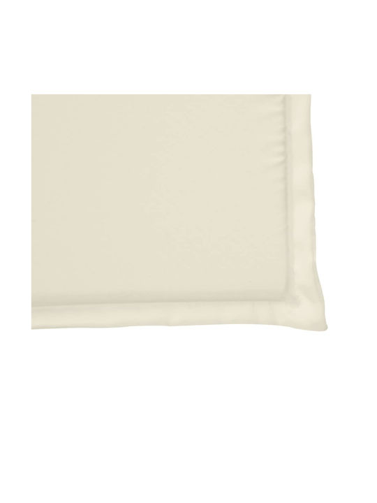 vidaXL Pernă Scaunului De Grădină Waterproof Crem 2 Bucăți 45x45 cm