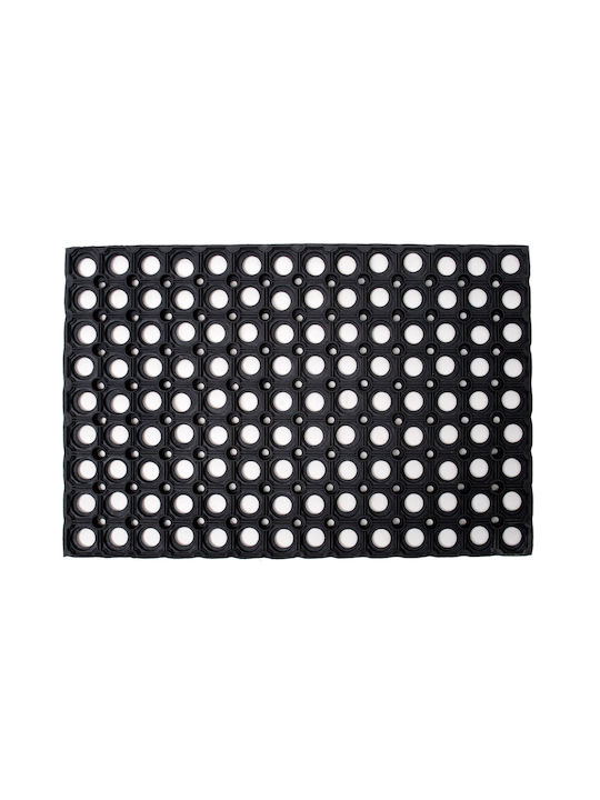 Covor de Intrare din Cauciuc Negru 120x80buc
