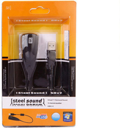 Външна USB Звукова карта 7.1 17404