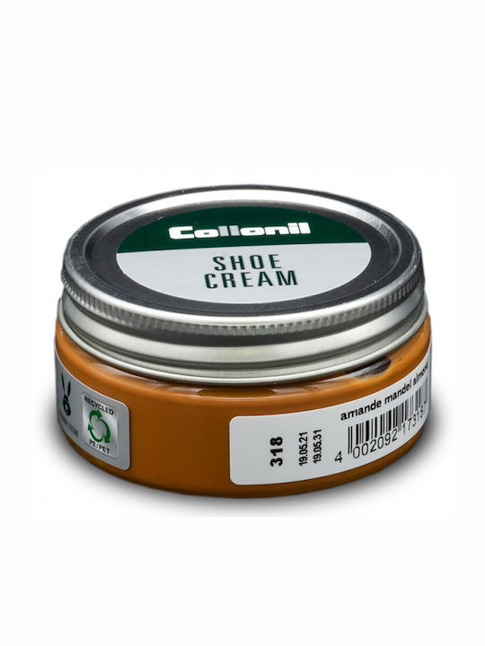 Crema clasică pentru îngrijirea pantofilor Collonil, 60 ml, migdale