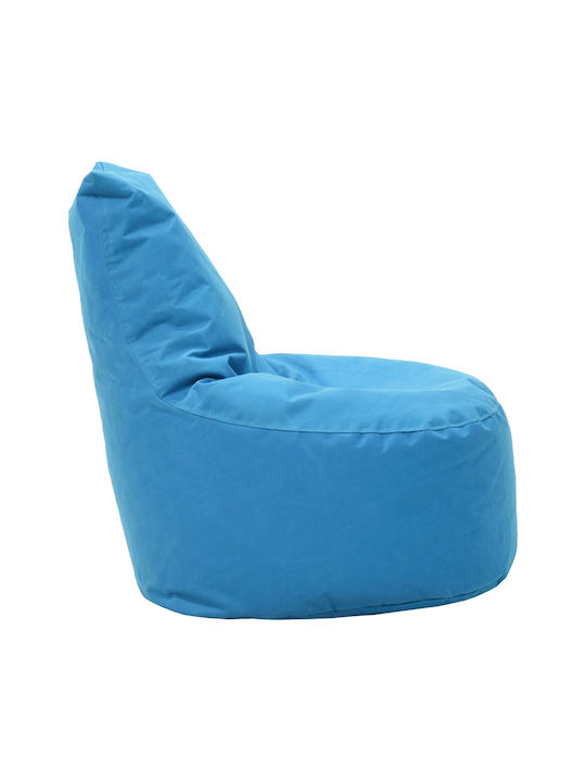 Bean Bag Chair Waterproof Norm Light Blue 65x65x80cm