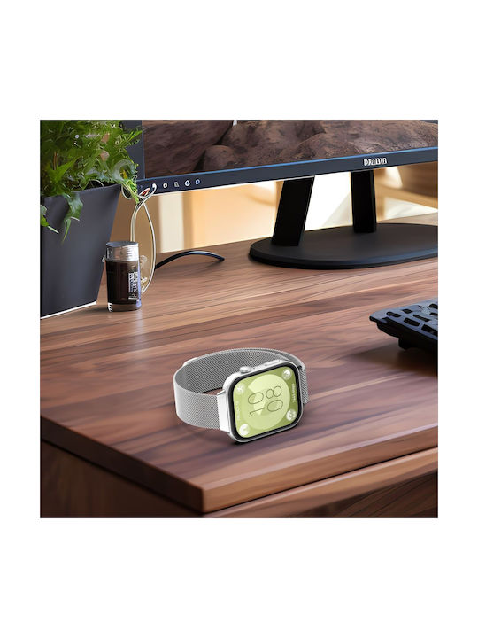 Tech-Protect MilaneseBand Tragbare Bänder Rostfreier Stahl Rose Gold (Huawei Watch Fit 3 / 4 / 4 Pro / 5 / 5 Pro)