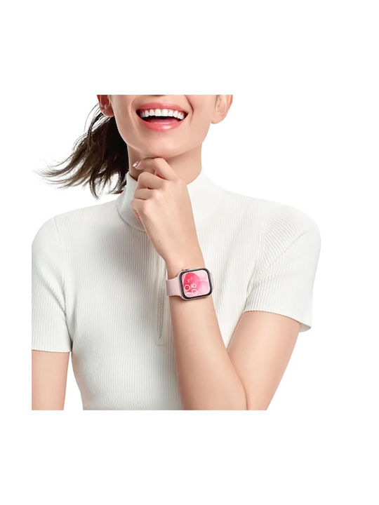 Tech-Protect Icon Silicone Strap Pink Huawei Watch Fit 3 / 4 / 4 Pro / 5 / 5 Pro