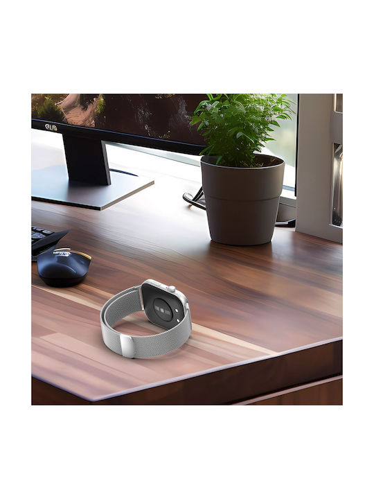 Tech-Protect MilaneseBand Tragbare Bänder Rostfreier Stahl Rose Gold (Huawei Watch Fit 3 / 4 / 4 Pro / 5 / 5 Pro)