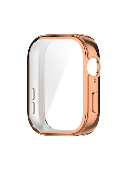 Silikonhülle in Rosa Farbe für Xiaomi Redmi Watch 3 Lite / Watch 3 Active