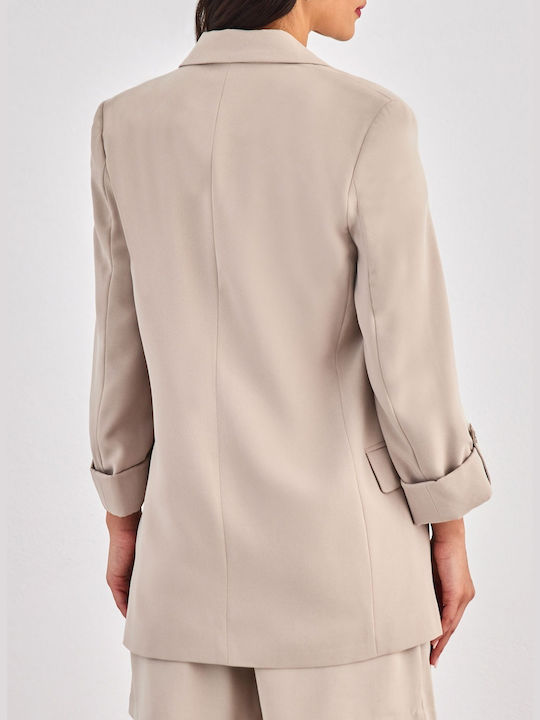 Only Women's Blazer Beige