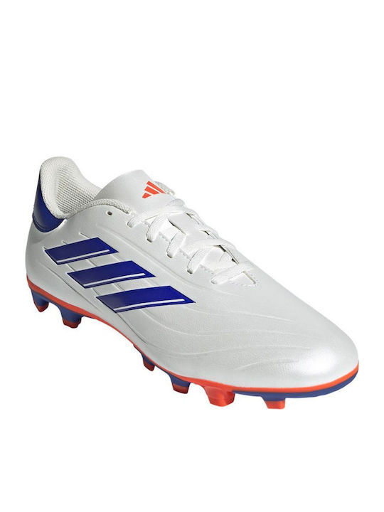 adidas Copa Pure 2 Club Pantofi de Fotbal cu crampoane Albe