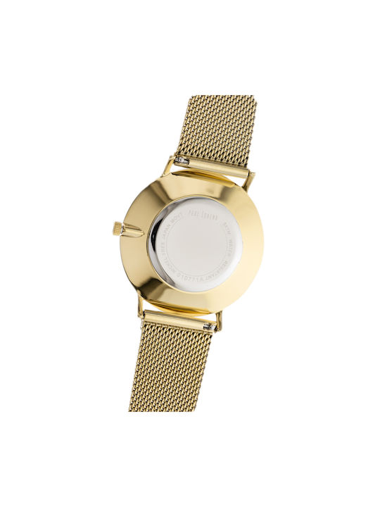 Paul Lorens Watch with Gold Metal Bracelet