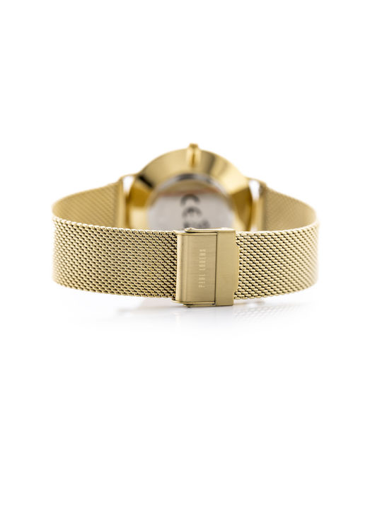 Paul Lorens Women's Watch with Gold Metal Bracelet