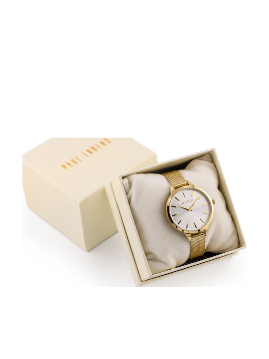 Paul Lorens Women's Watch with Gold Metal Bracelet