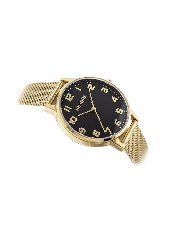 Paul Lorens Women's Watch with Gold Metal Bracelet