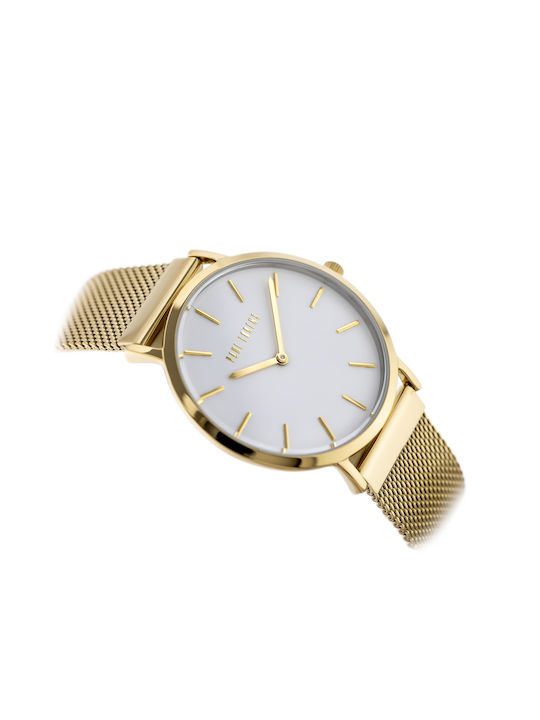 Paul Lorens Watch with Gold Metal Bracelet