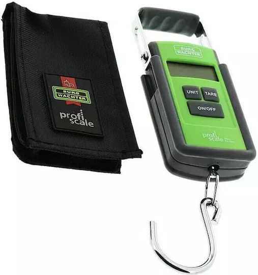 Burg Wachter Elektronisch Professionelle Hängewaage mit einer Wiegekapazität von 40kg und einer Unterteilung von 10gr