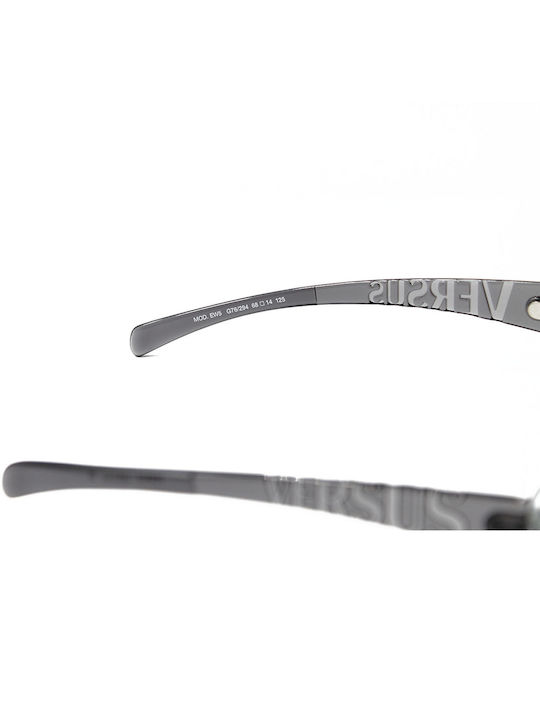 Versus by Versace Sunglasses with Silver Metal Frame and Light Blue Gradient Lens VSP76294