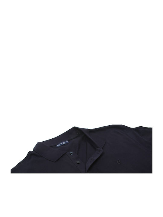 Polo Kurzarmbluse Blau