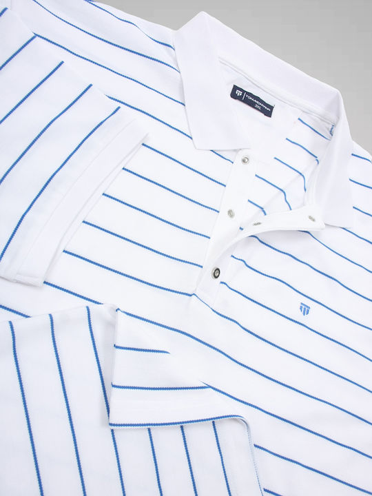 Polo Short Sleeve Blouse White