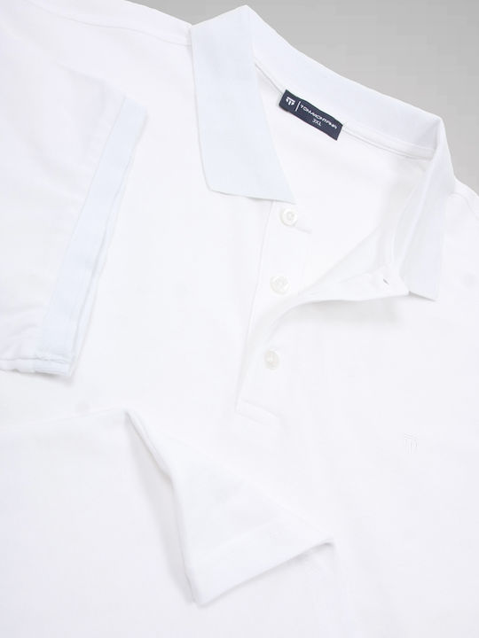Polo Short Sleeve Blouse White