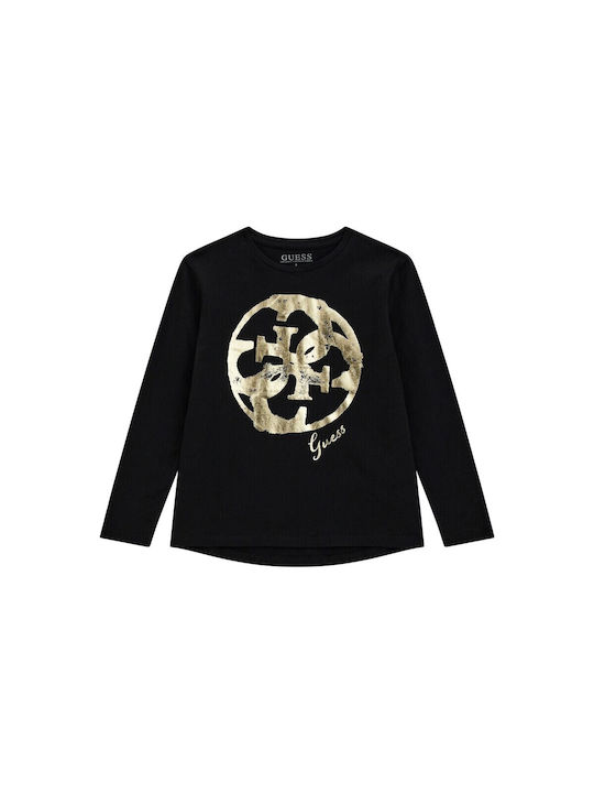 Guess Children's Blouse Long Sleeve Black