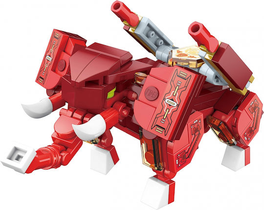Qman Блокчета Mechanical Beasts, Cube with Armored Monsters за 6+ години години 177бр