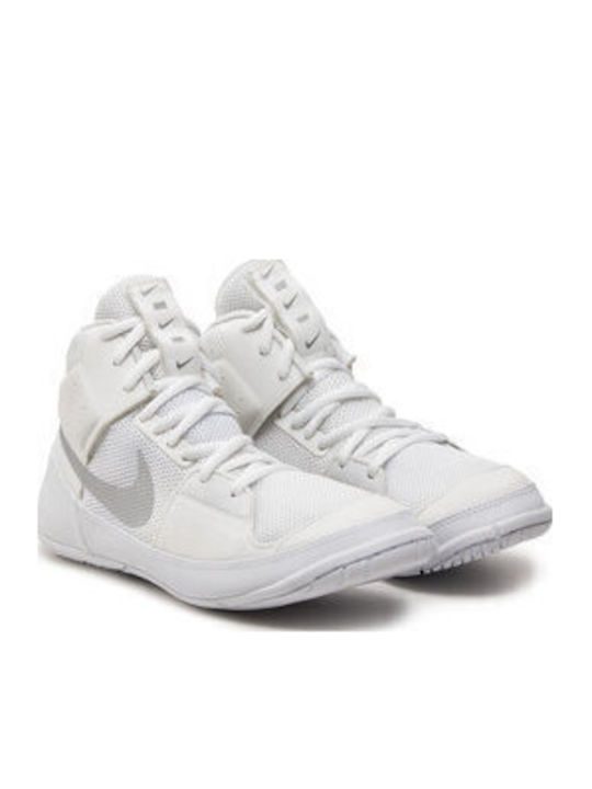 Nike Fury Обувки за бойни изкуства Борба Бели