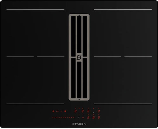 Faber Galileo Slim F600 Induction Cooktop Autonomous with Hood 60x52cm
