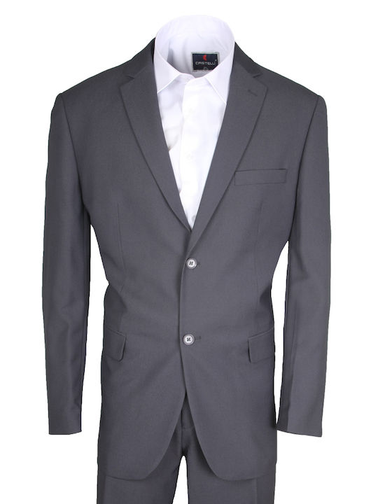 Correct Me Men's Suit Regular Fit Gray