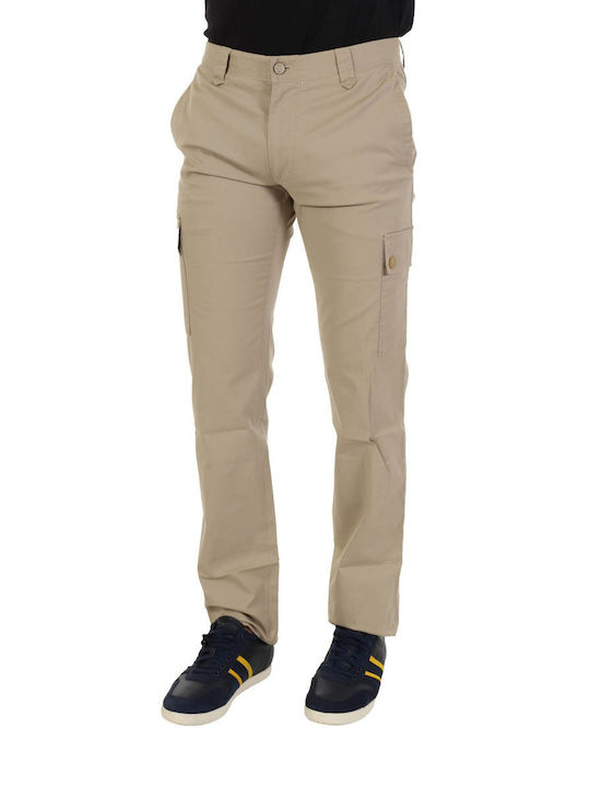 CC Collection Corneliani Men's Trousers Cargo Elastic Beige