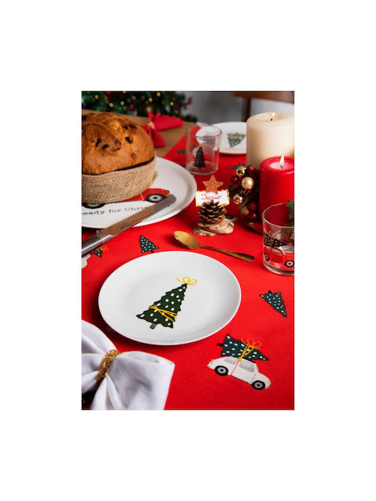 Excelsa Ready for Christmas Χριστουγεννιάτικο Φλιτζάνι Πορσελάνινο Δεντράκια 100ml