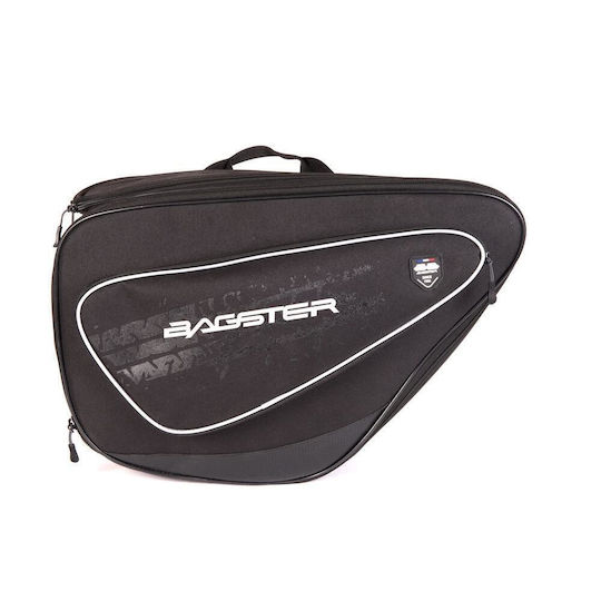 Bagster Motorcycle Saddle Side Bag 30lt in Black Colour