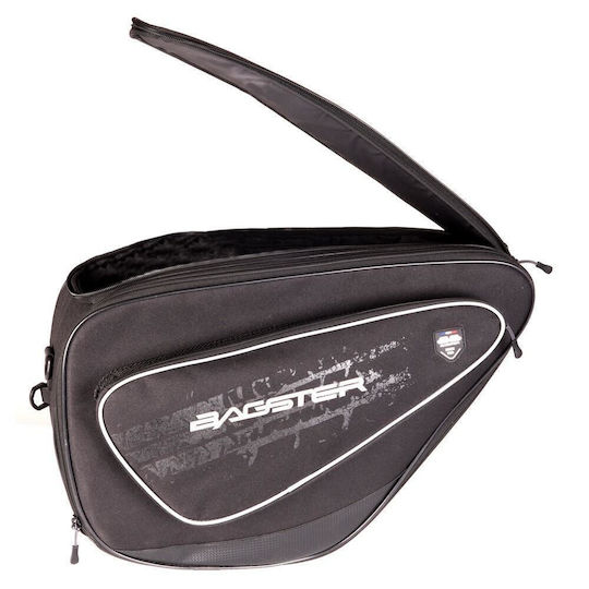 Bagster Motorcycle Saddle Side Bag 30lt in Black Colour