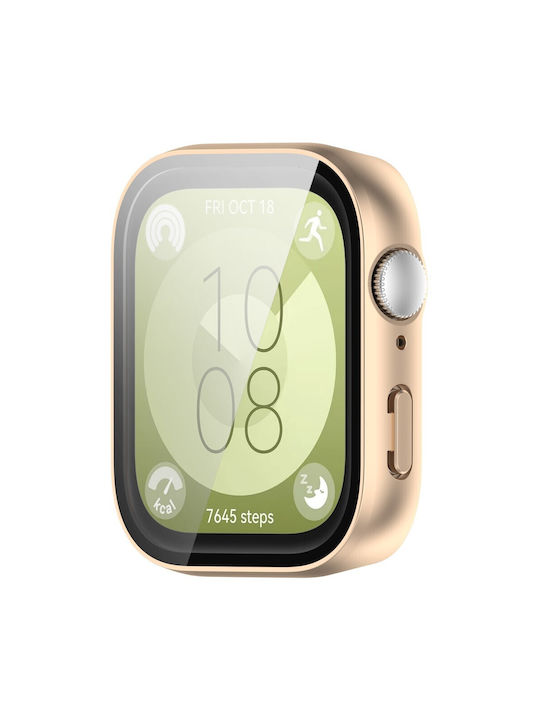 Plastikhülle in Gold Farbe für Huawei Watch GT 4 46mm