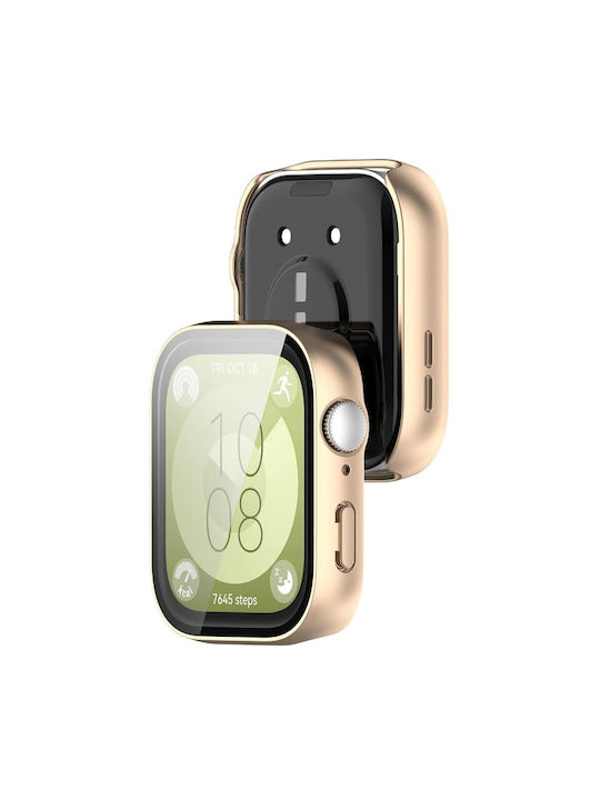 Plastikhülle in Gold Farbe für Huawei Watch GT 4 46mm
