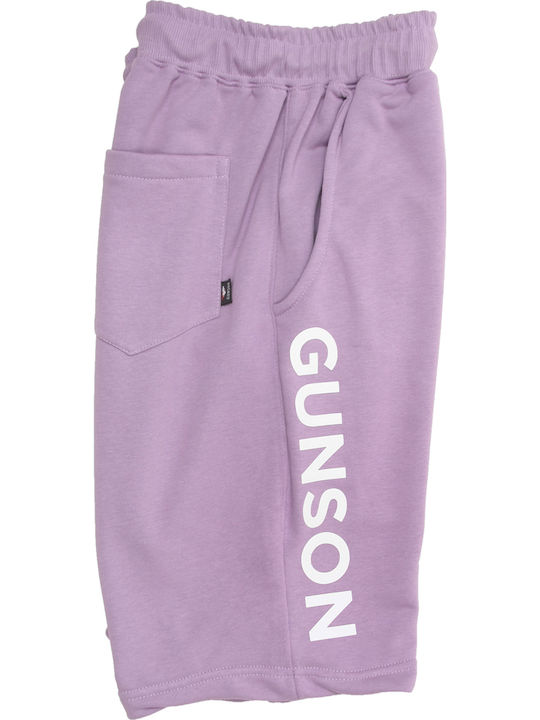 Sportliche Herrenshorts Lila