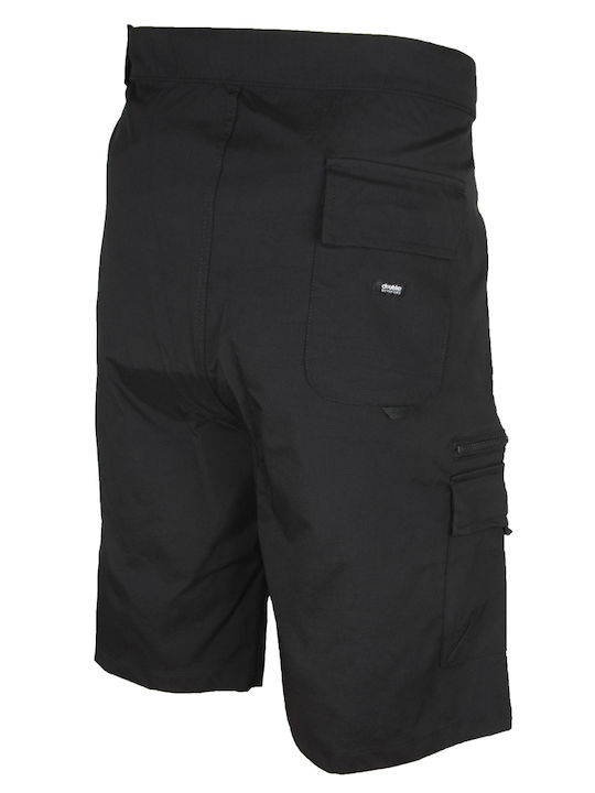 Double Men's Shorts Cargo Black