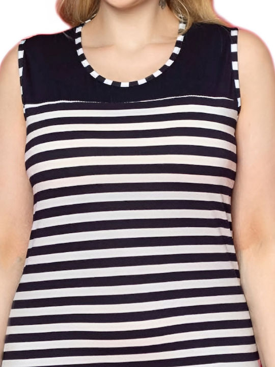 Summer Dress Dark Blue