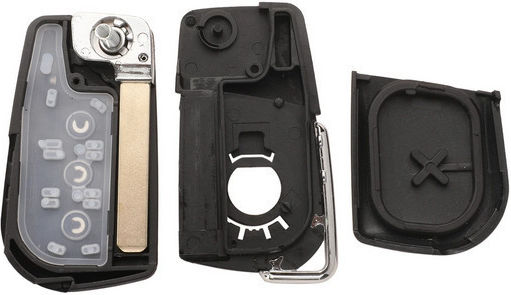 Toyota Car Key Shell with Blade with 2 Buttons for Toyota
