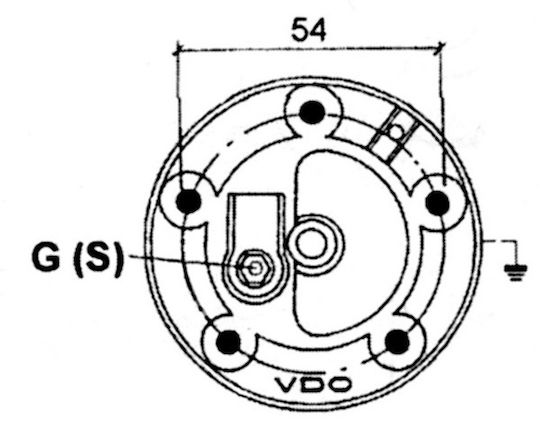 VDO Boat Sensor