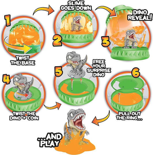 Interactive Toy Craze Jelly Capsule Surprise Dinosaur