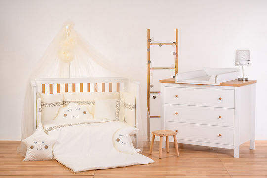 abo Σετ Κούνιας Cloud Beige 11τμχ
